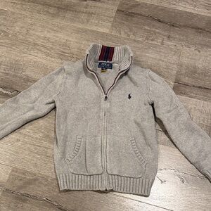 Polo by Ralph Lauren Kids Light Gray Knit sweater / pullover